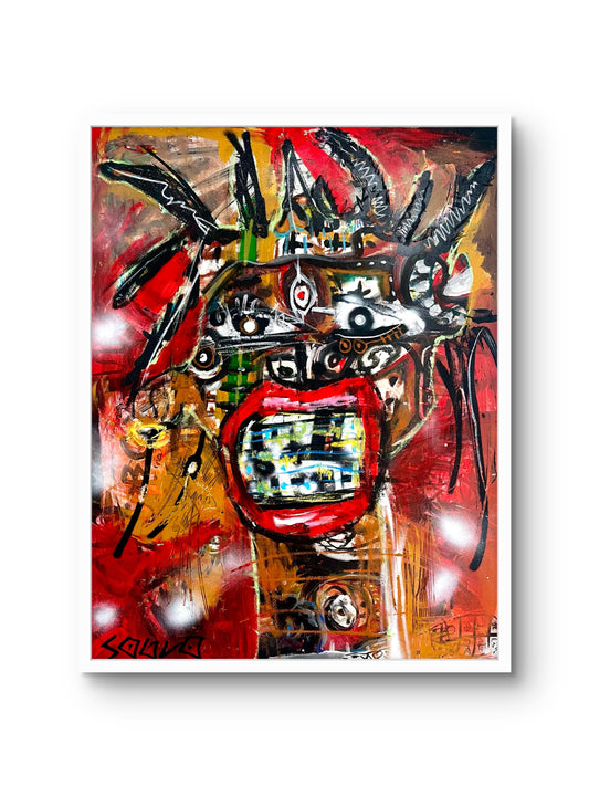 Big Mouth Print