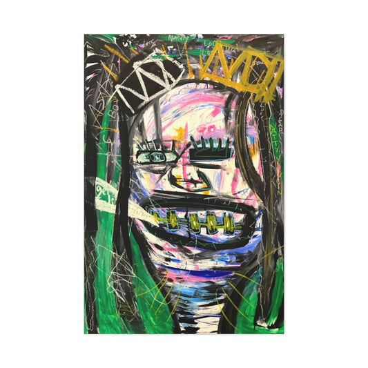 Rasta Mon Canvas Print
