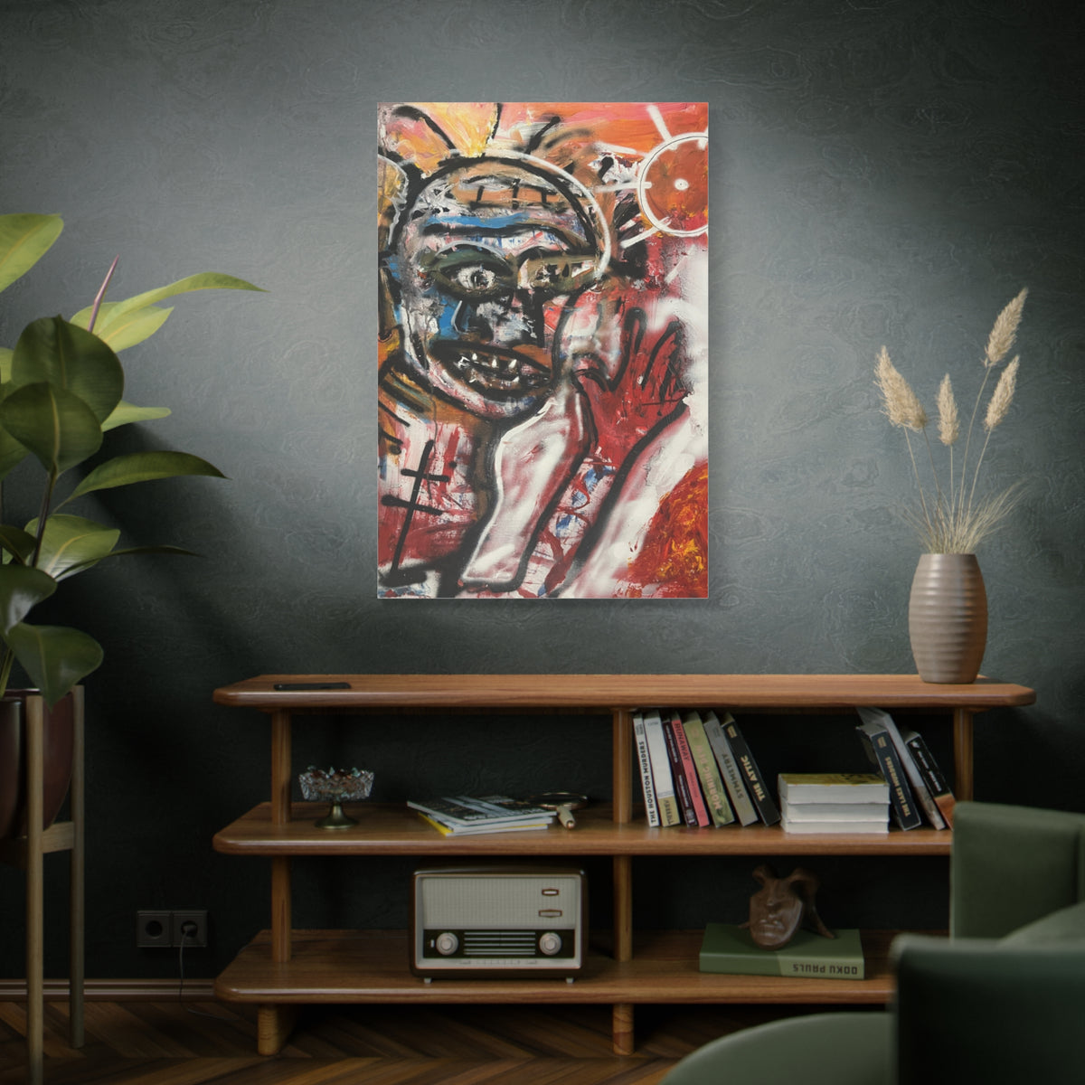 The Sun Burns Canvas Print