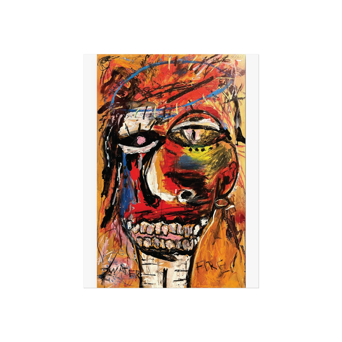 Water n Fire Print