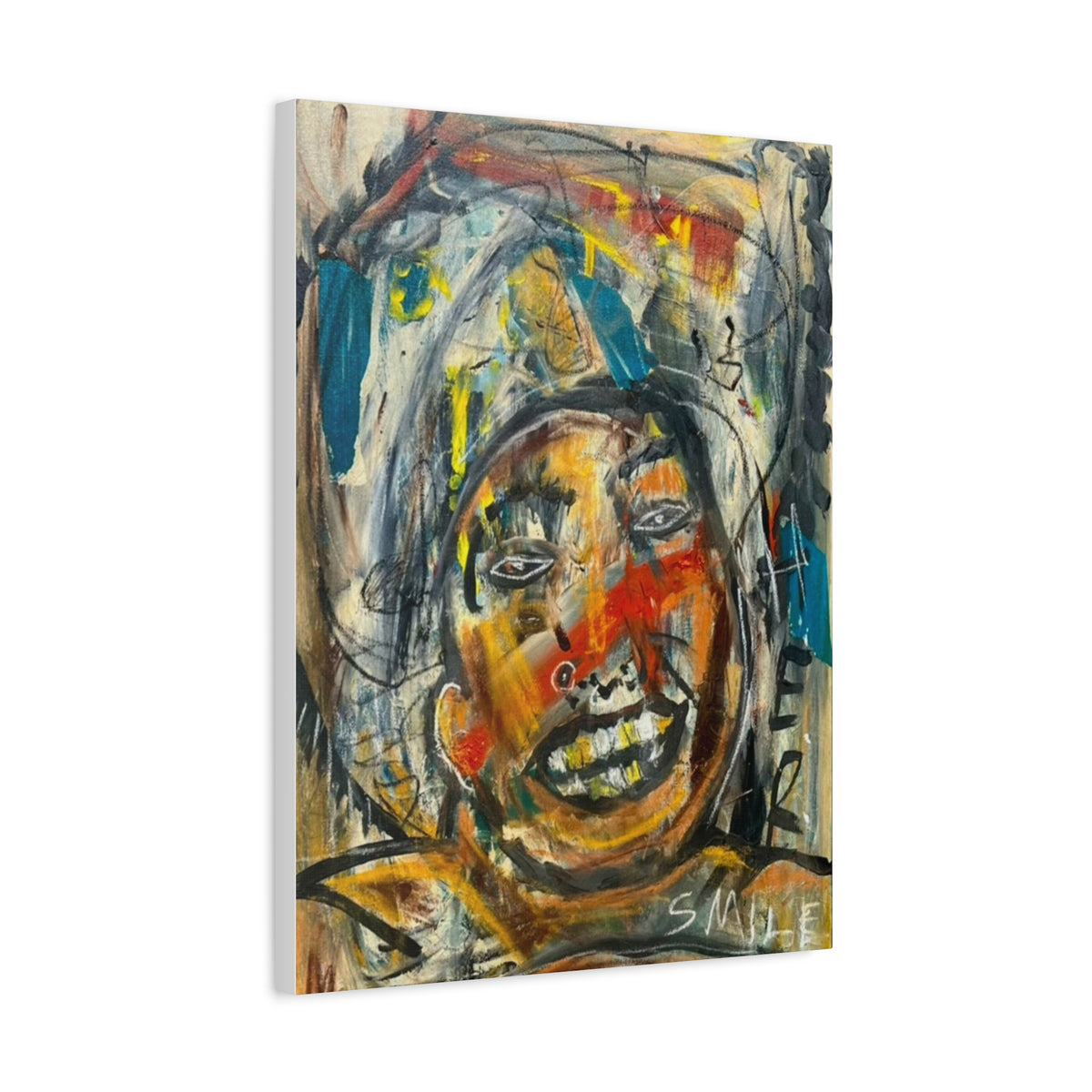 Her Smile Canvas Print