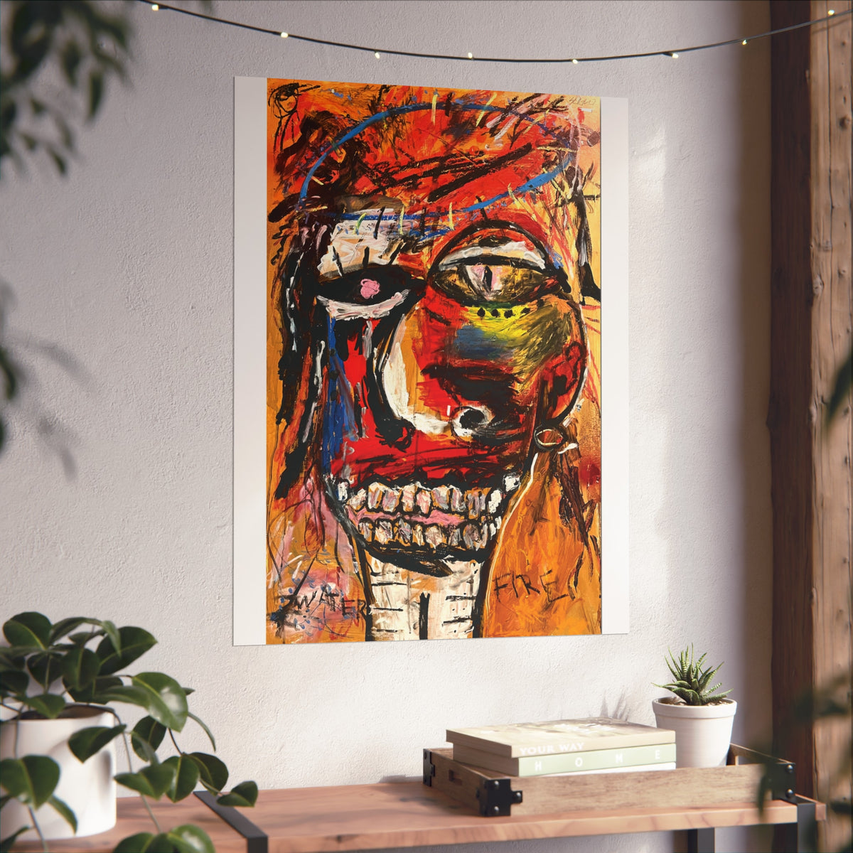 Water n Fire Print