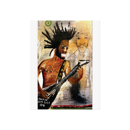 Jimi Lives On Print