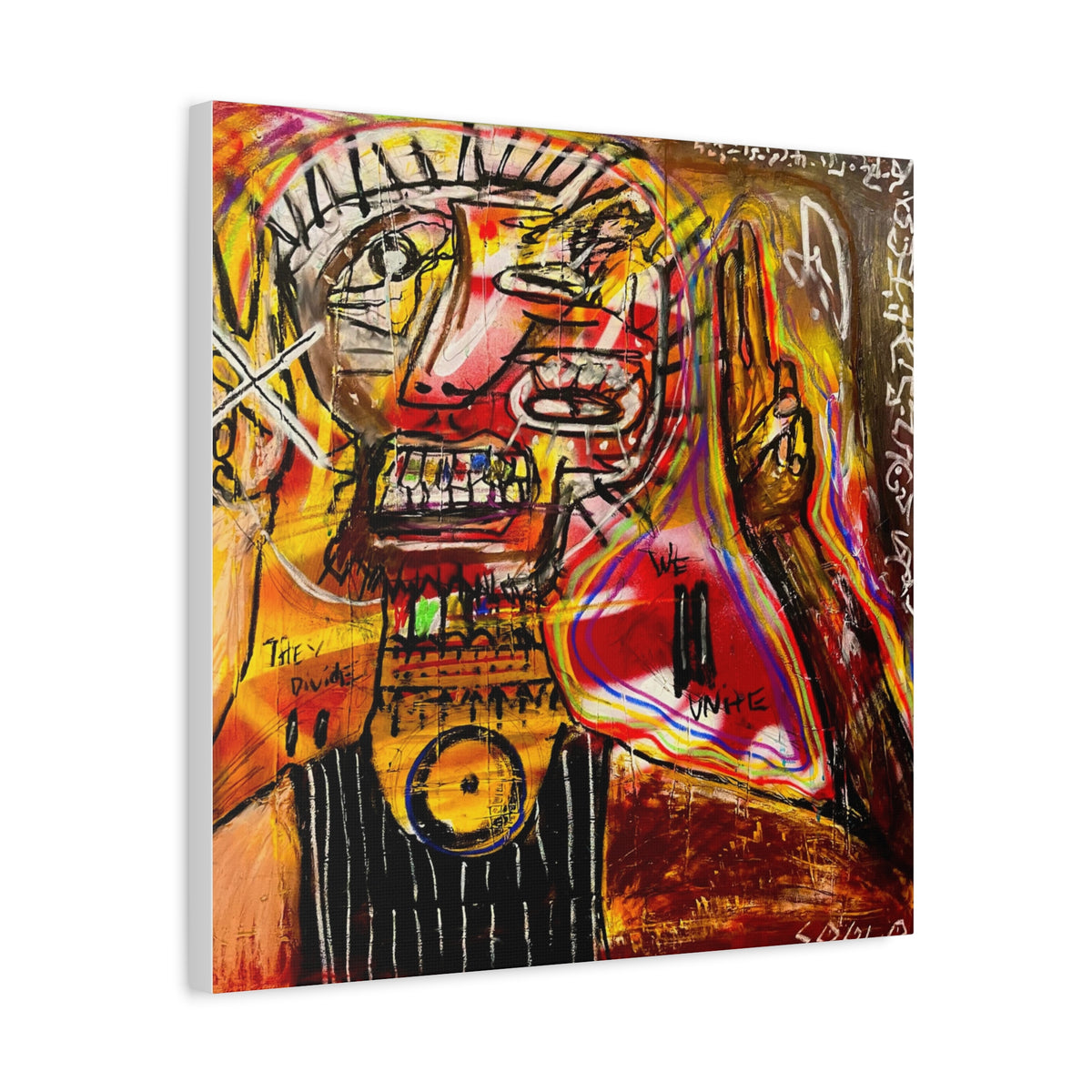 Peace Unite Canvas Print