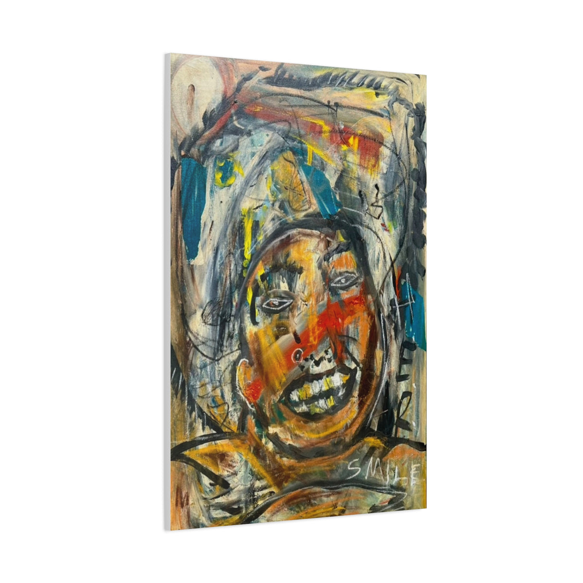 Her Smile Canvas Print