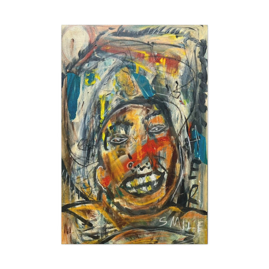 Her Smile Canvas Print