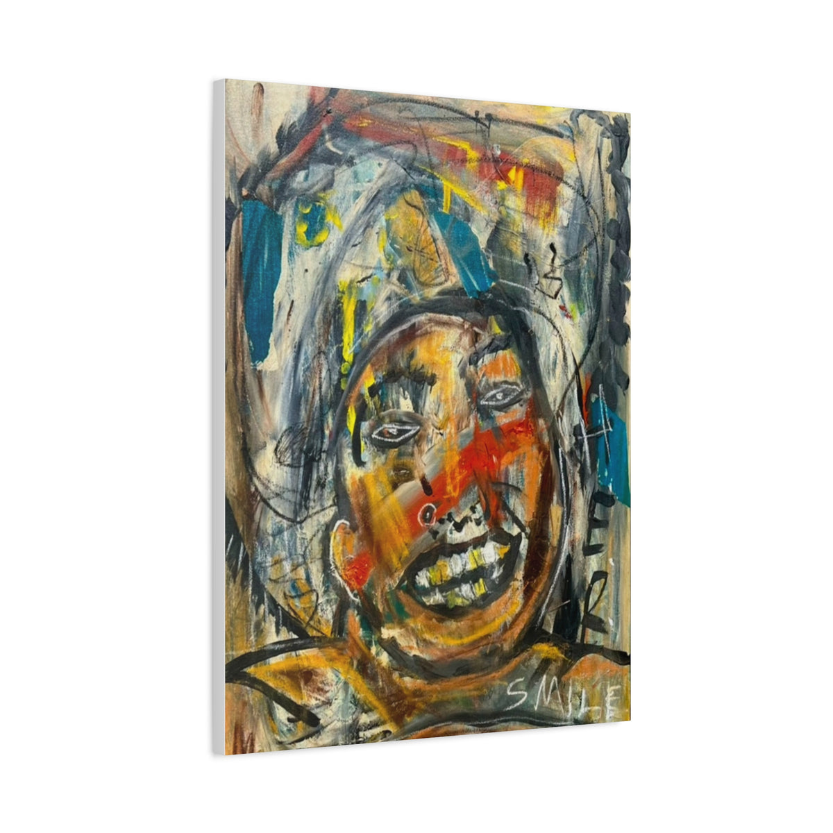 Her Smile Canvas Print