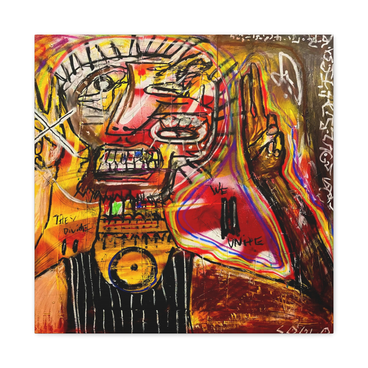 Peace Unite Canvas Print