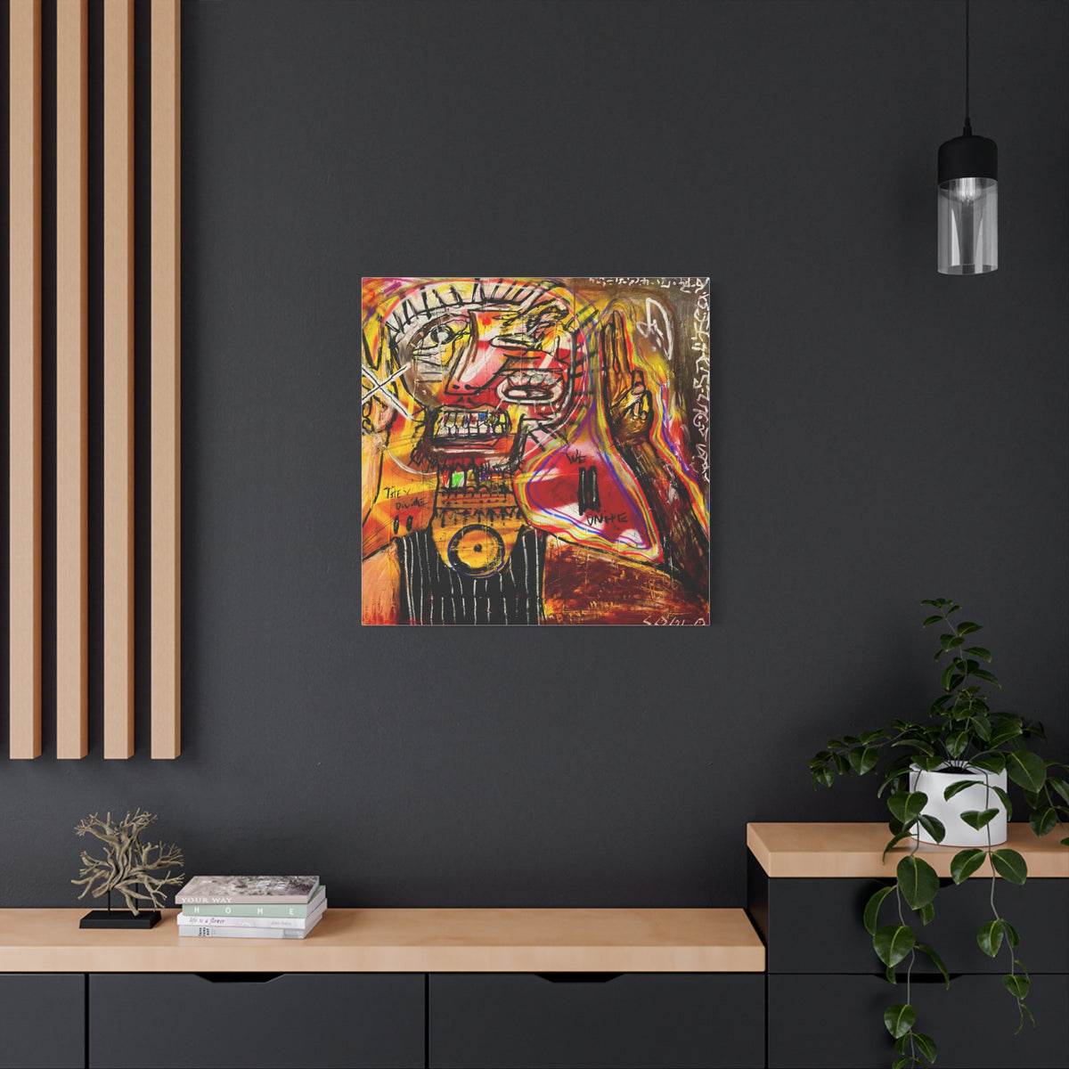 Peace Unite Canvas Print