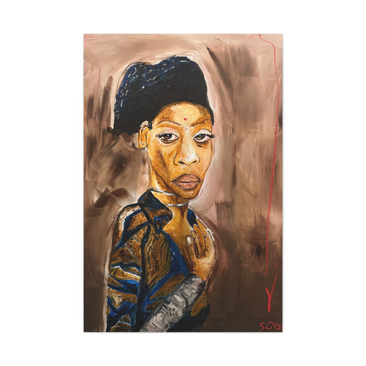 Hand over Heart Canvas Print