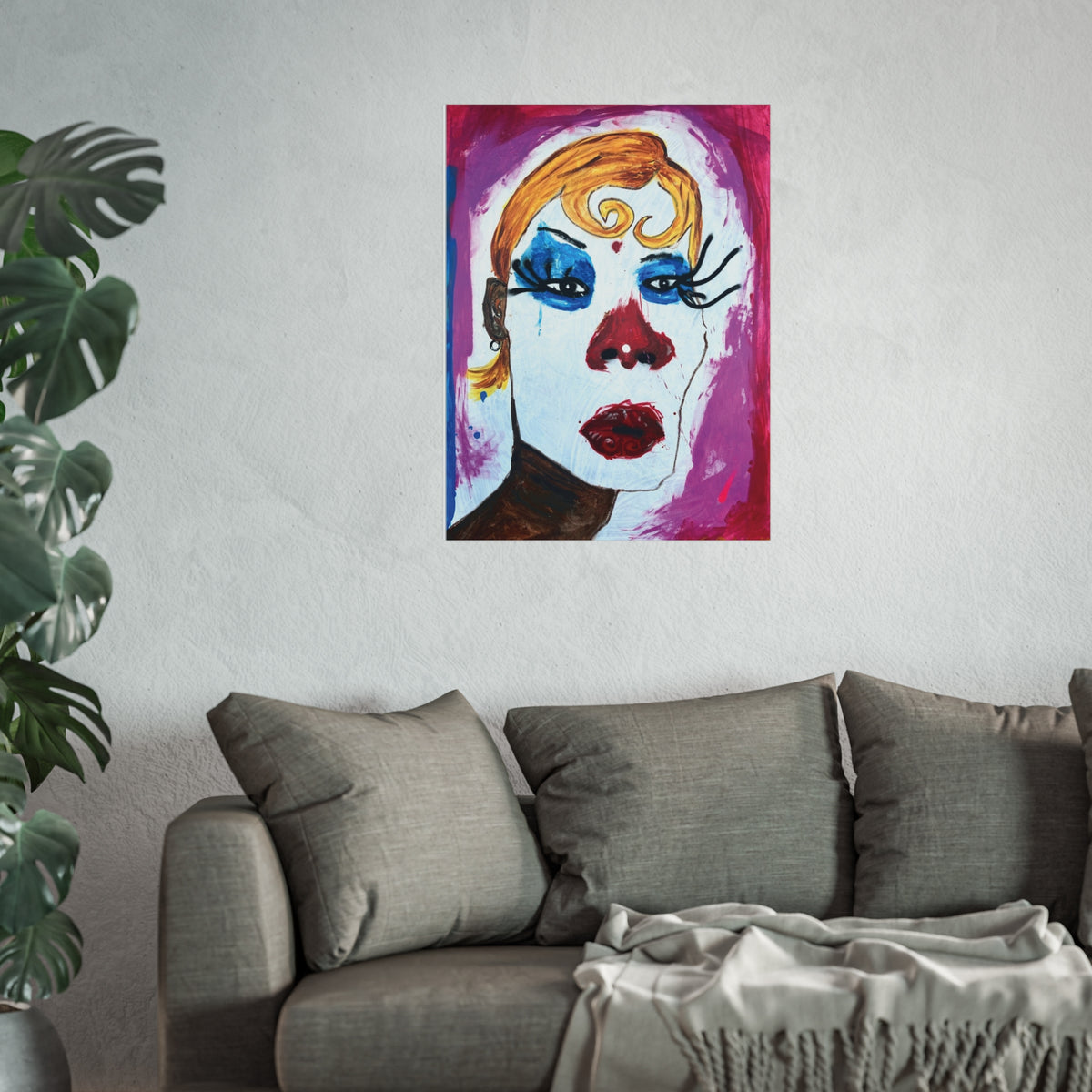 Her Mask Print