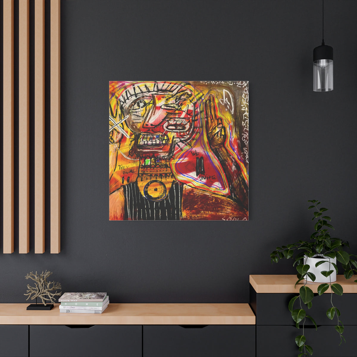 Peace Unite Canvas Print