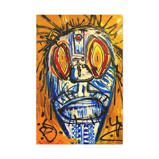 Afro Xpress Canvas Print