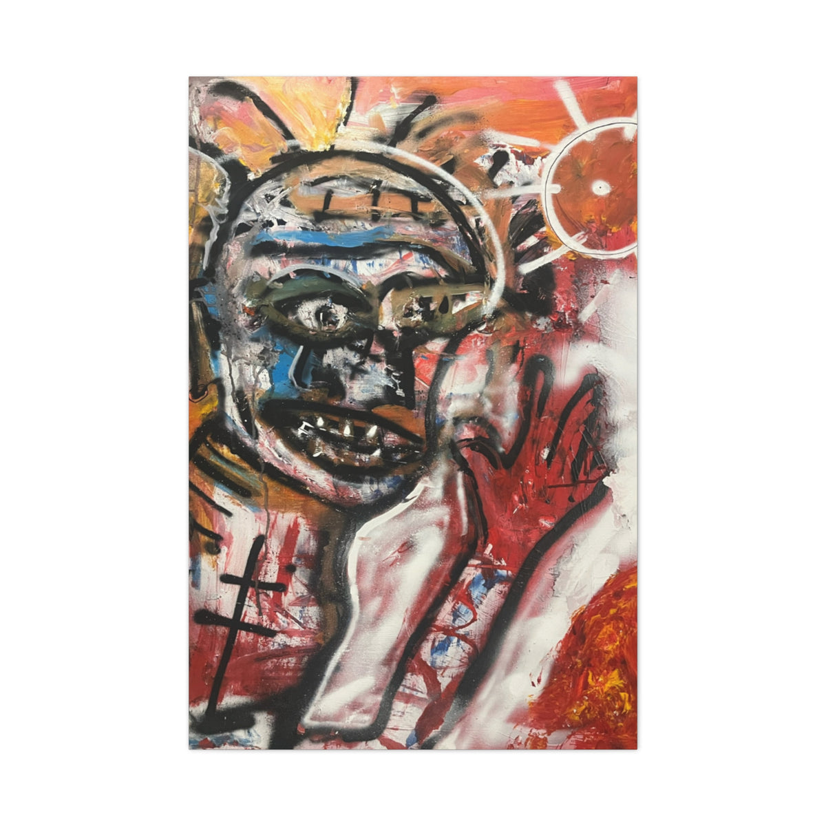 The Sun Burns Canvas Print