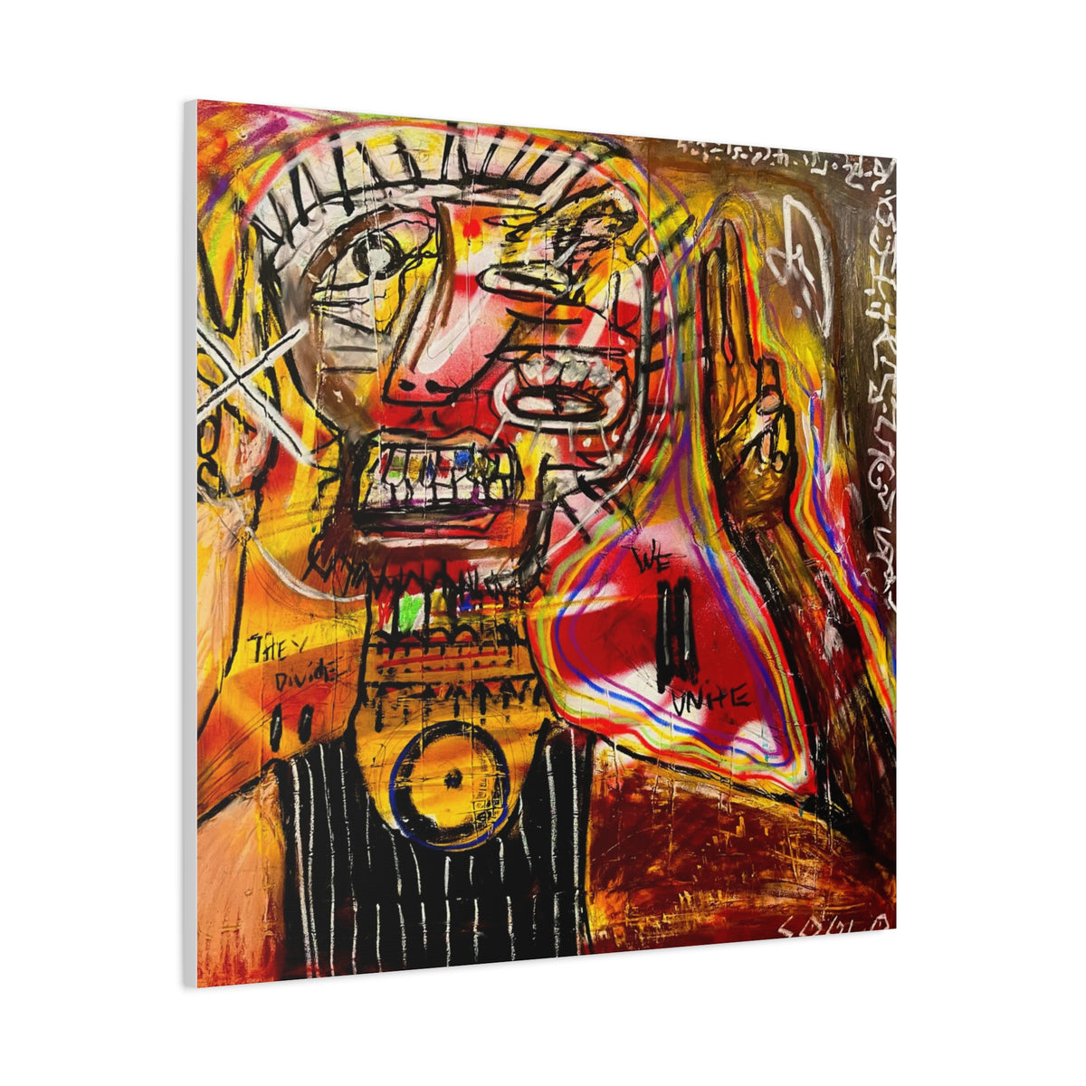 Peace Unite Canvas Print